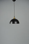 Testa Metal Sarkıt Avize Siyah-Siyah (25x12x70 cm)