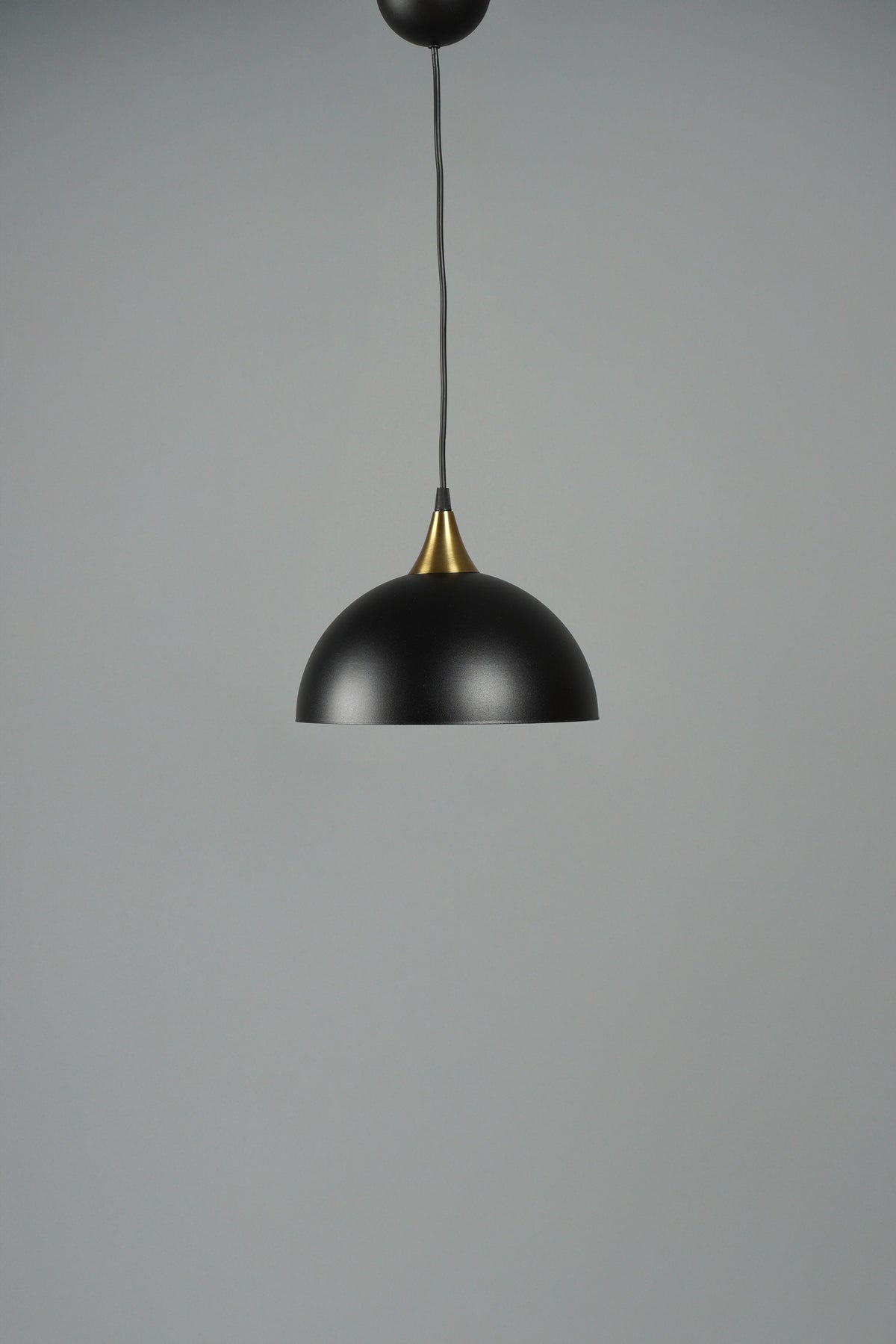 Testa Metal Sarkıt Avize Siyah-Siyah (25x12x70 cm)