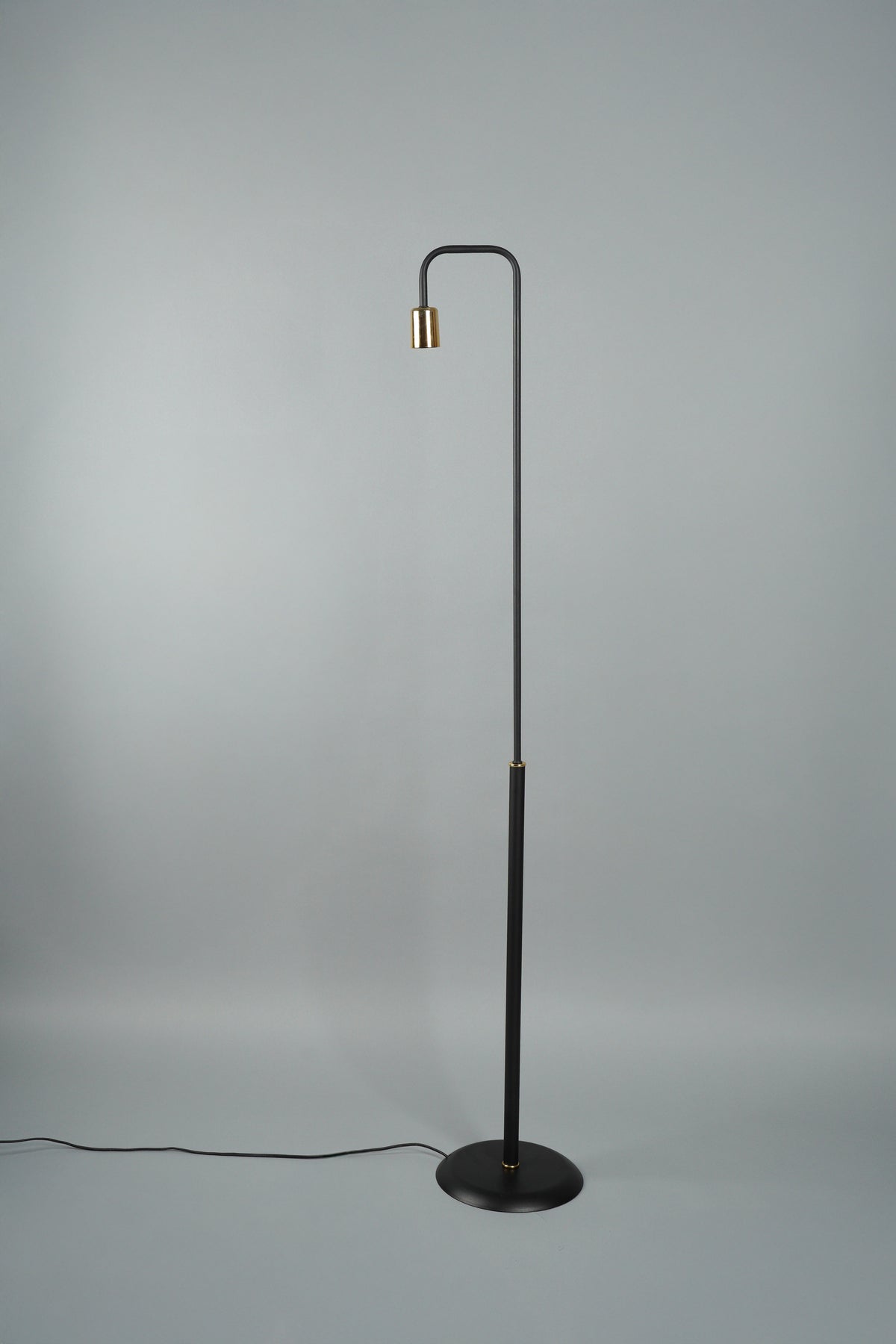 Duru Metal Lambader Siyah-Siyah (25x25x160 cm)