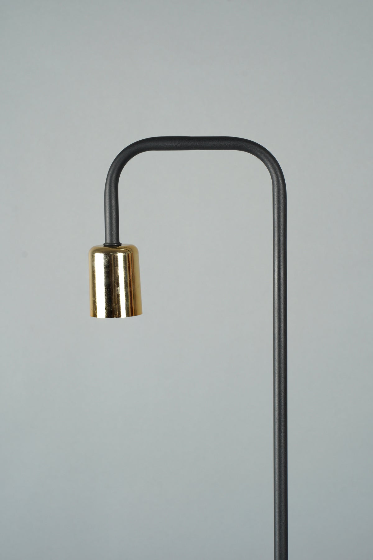 Duru Metal Lambader Siyah-Siyah (25x25x160 cm)
