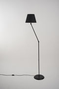 Cosby Metal Lambader Siyah-Siyah (25x25x145 cm)
