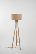 Pier Lambader Naturel-Pudra (38x38x140 cm)